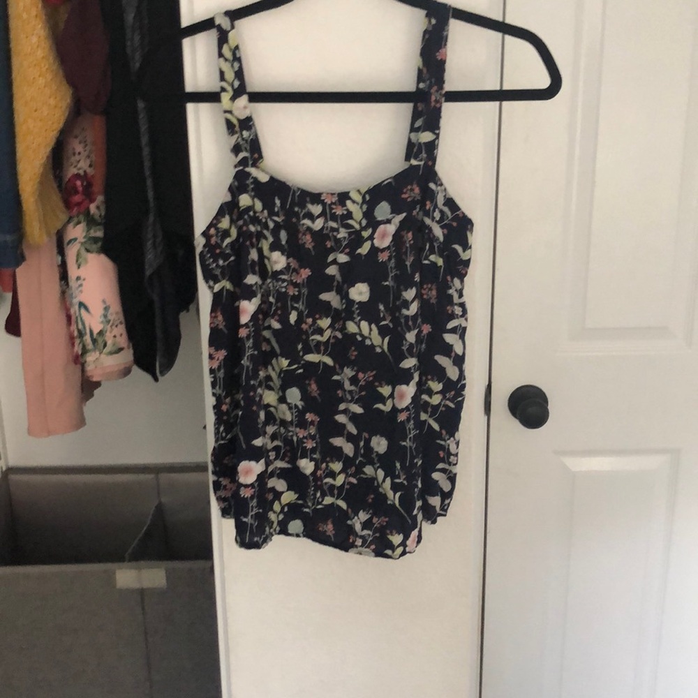 Flower tank top